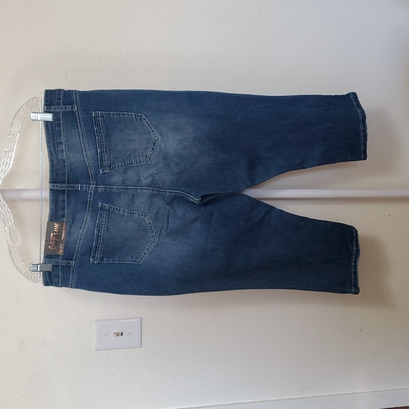 Curvy Denim Capri - Picture 2 of 7